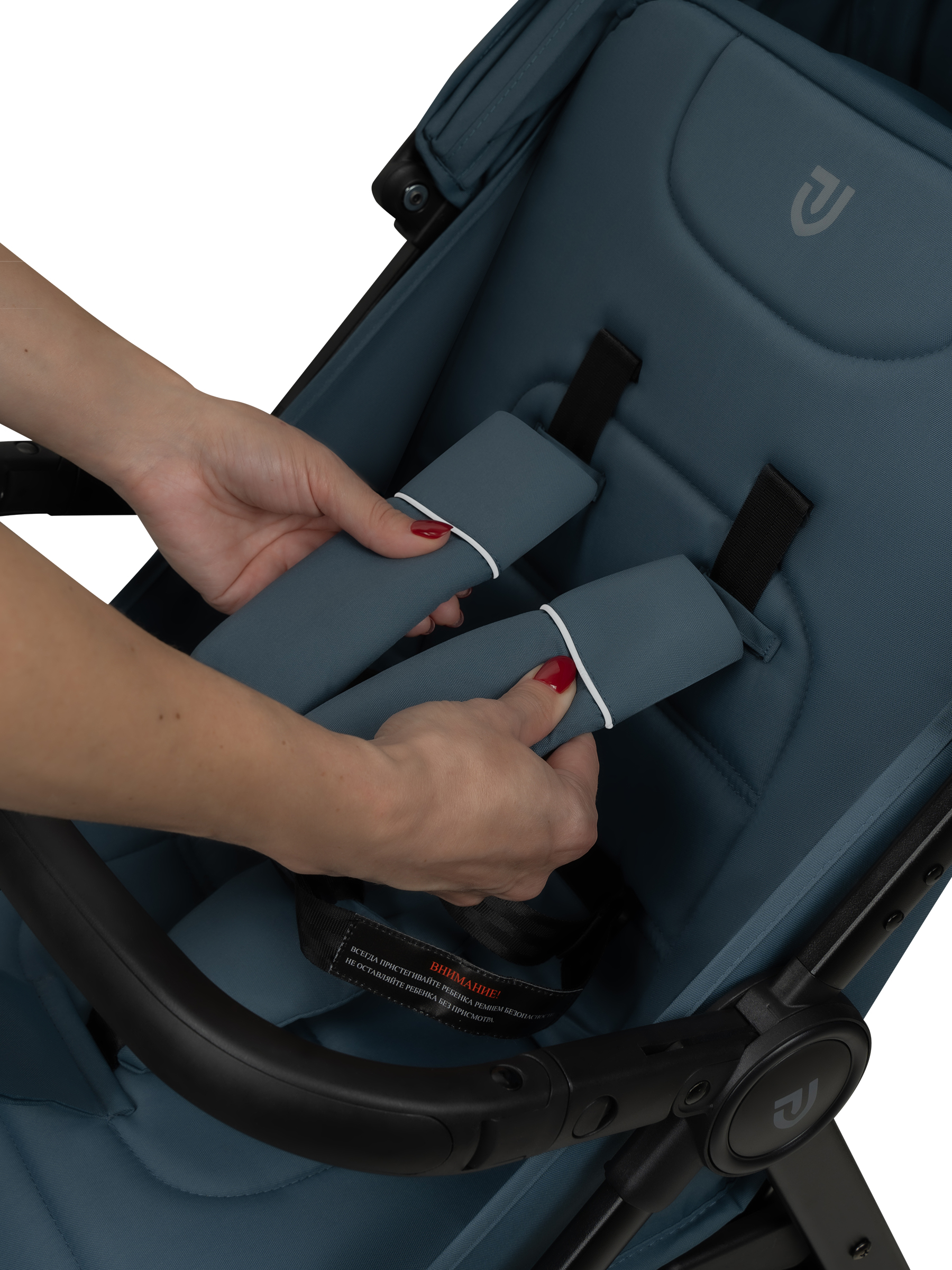 Коляска прогулочная JOVOLA Skill синий - фото 30