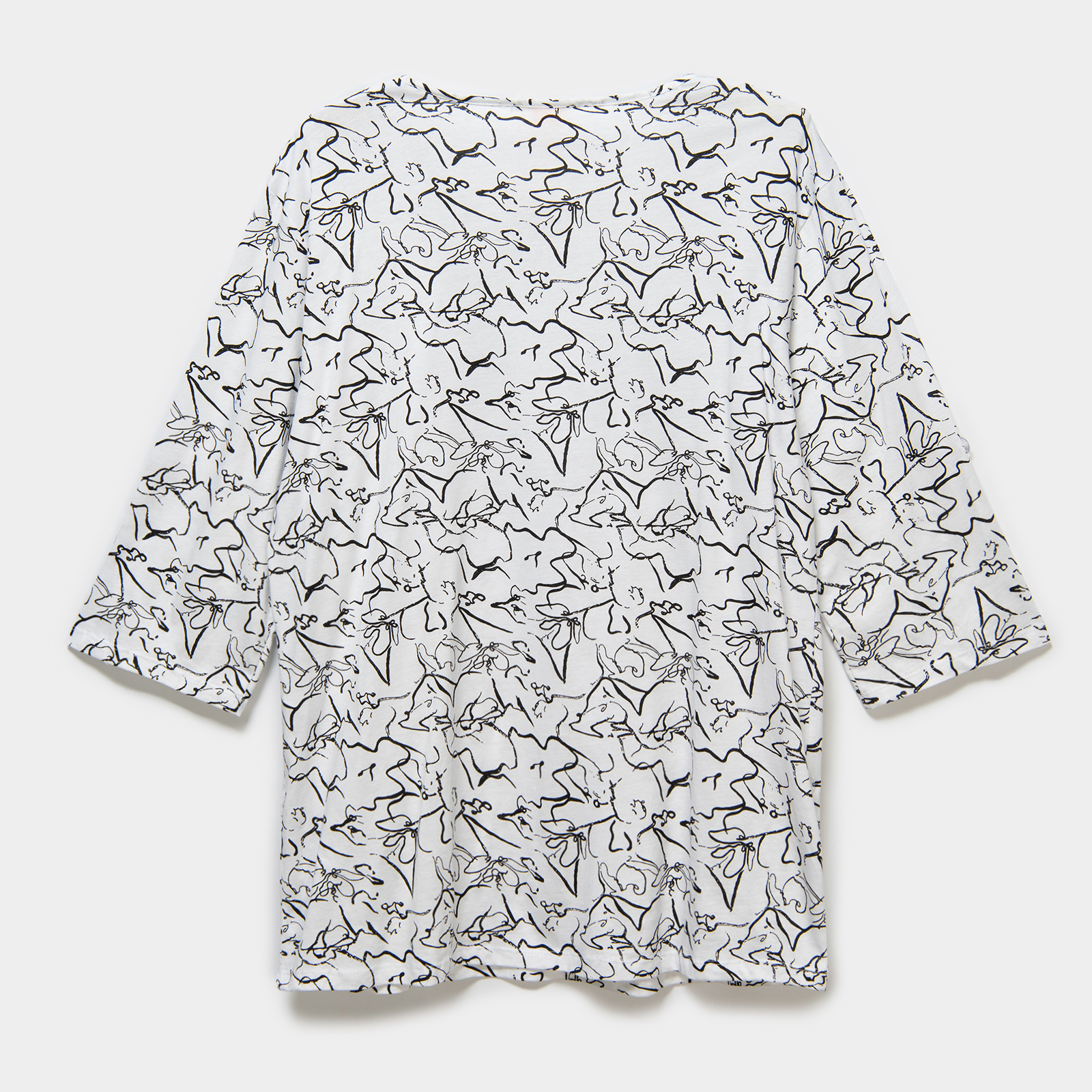 Туника ё TJ-TUNICP-WHITE-3-SS25 - фото 3