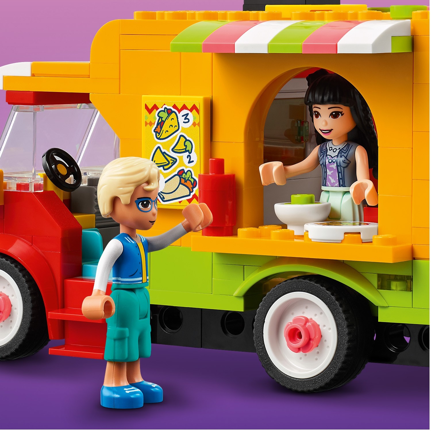 Конструктор LEGO Friends Рынок уличной еды - фото 11