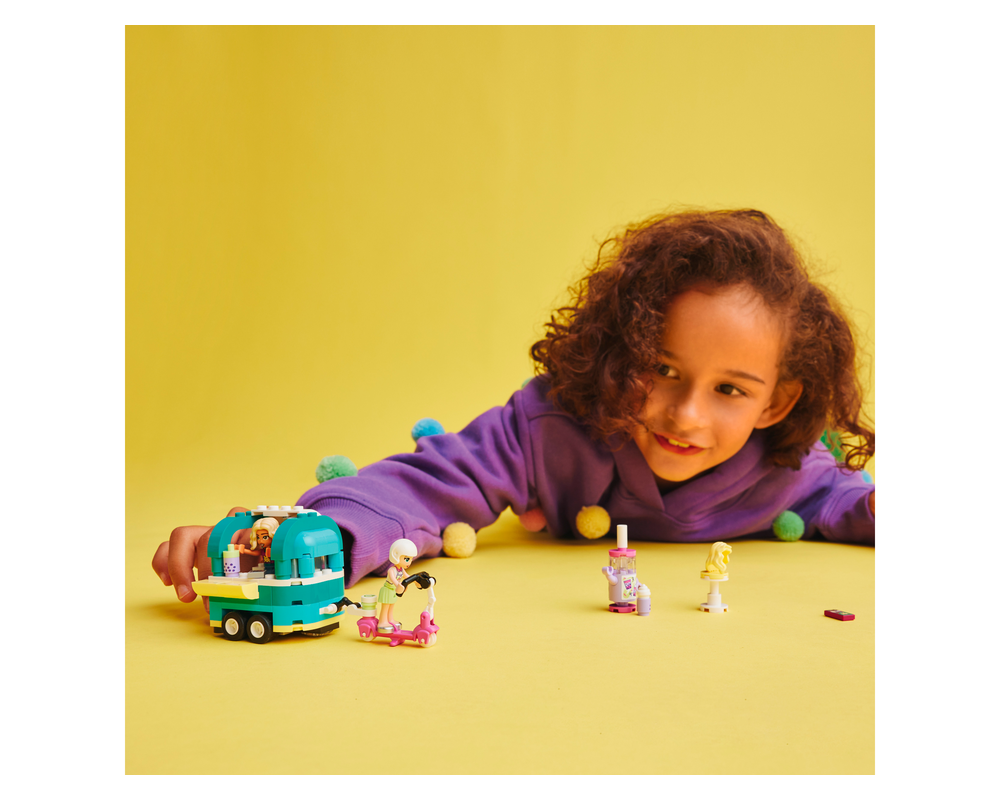 Конструктор LEGO Friends Магазин чая с пузырьками блочный - фото 5