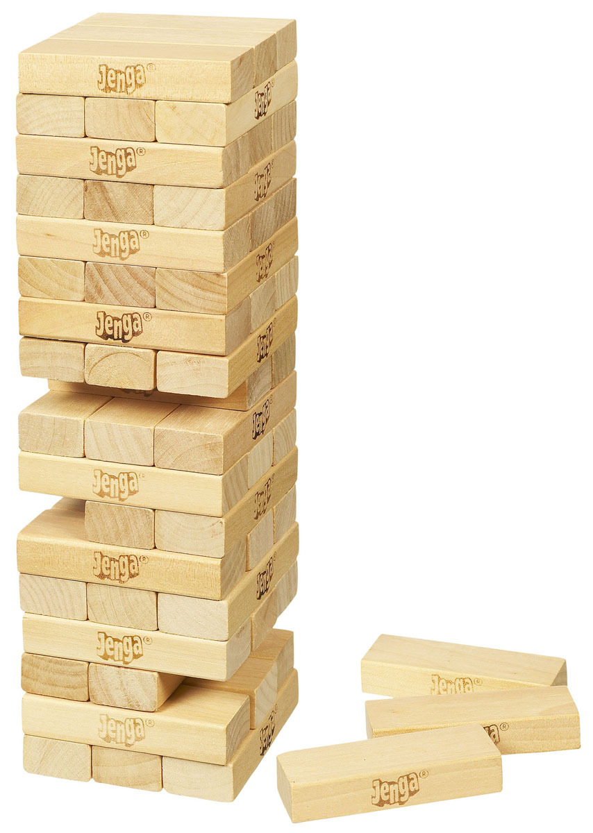 Настольная игра WOOD BLOCKS Падающая башня - фото 1