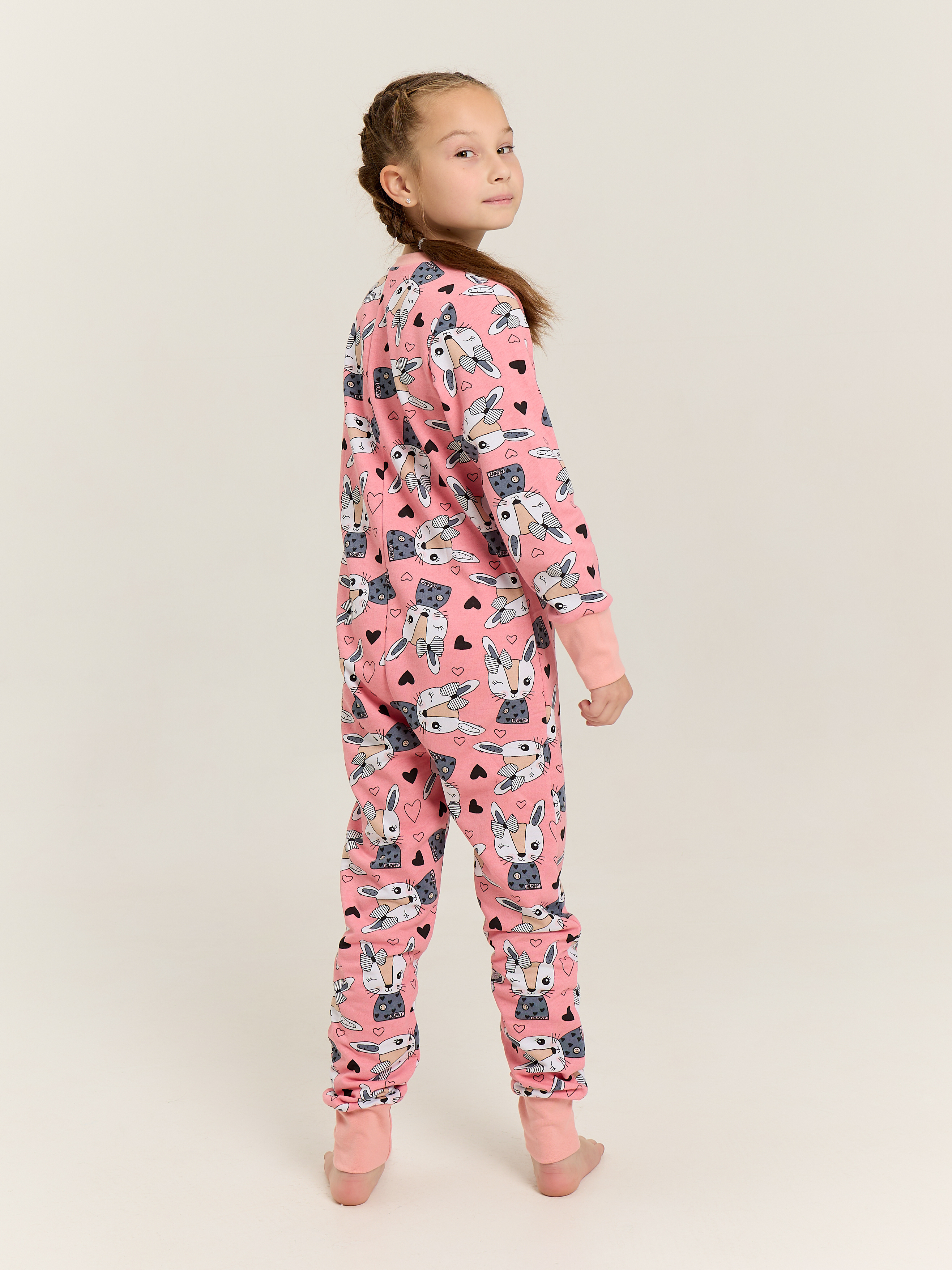 Пижама Весёлый человечек Д00201/Зайки - фото 2