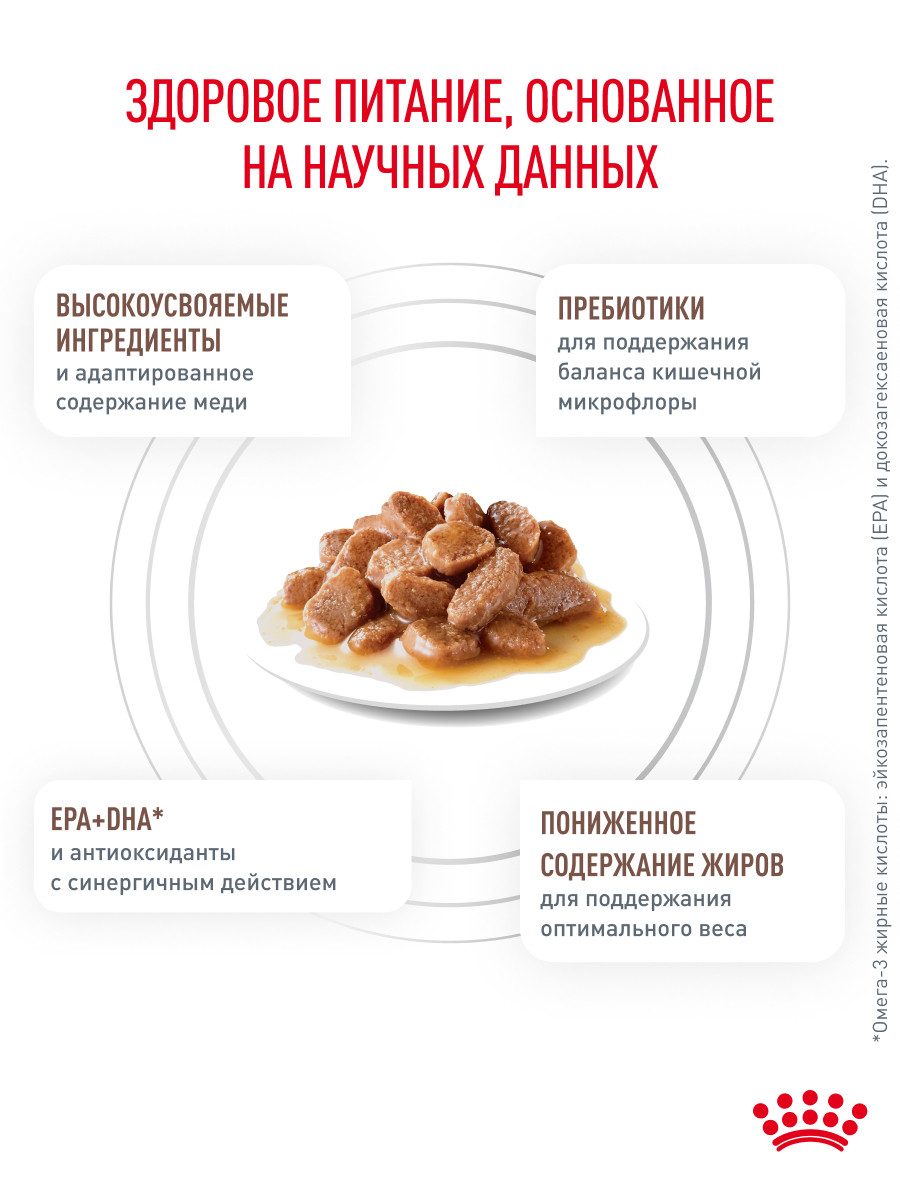 Корм влажный для кошек ROYAL CANIN GASTROINTESTINAL MODERATE CALORIE при расстройствах пищеварения - фото 4