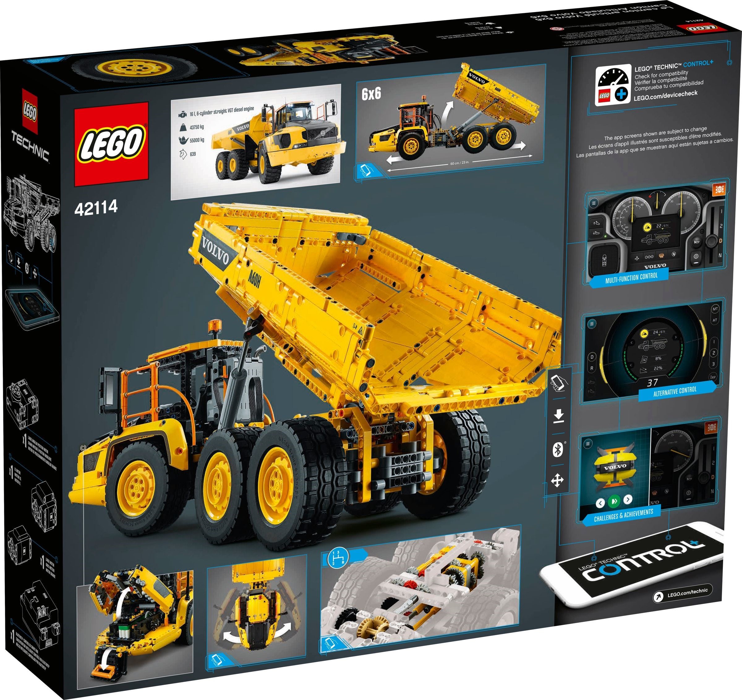 Конструктор LEGO Technic 42114 374 дет. - фото 16