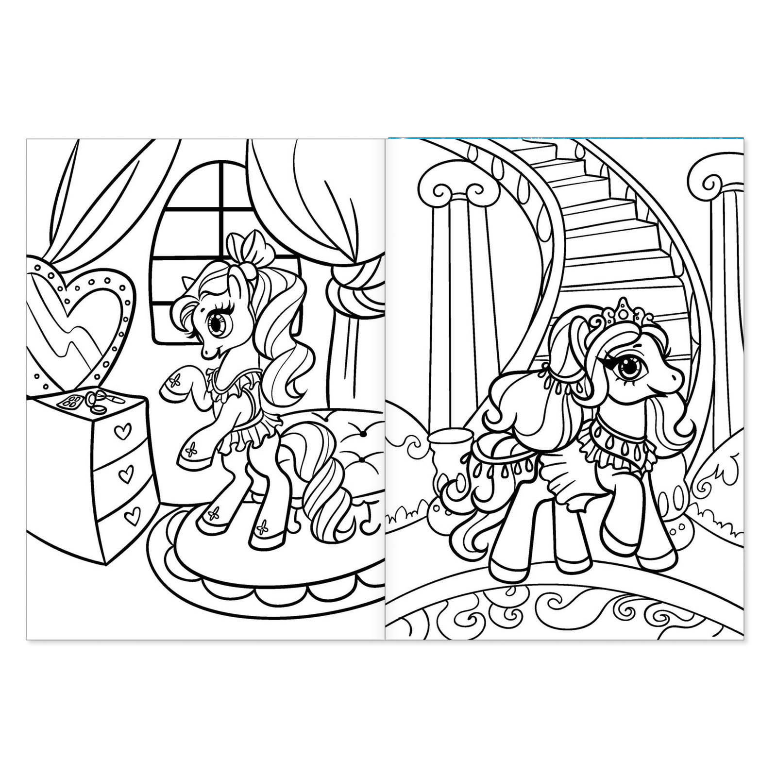 Набор раскрасок Буква-ленд Пони - фото 5