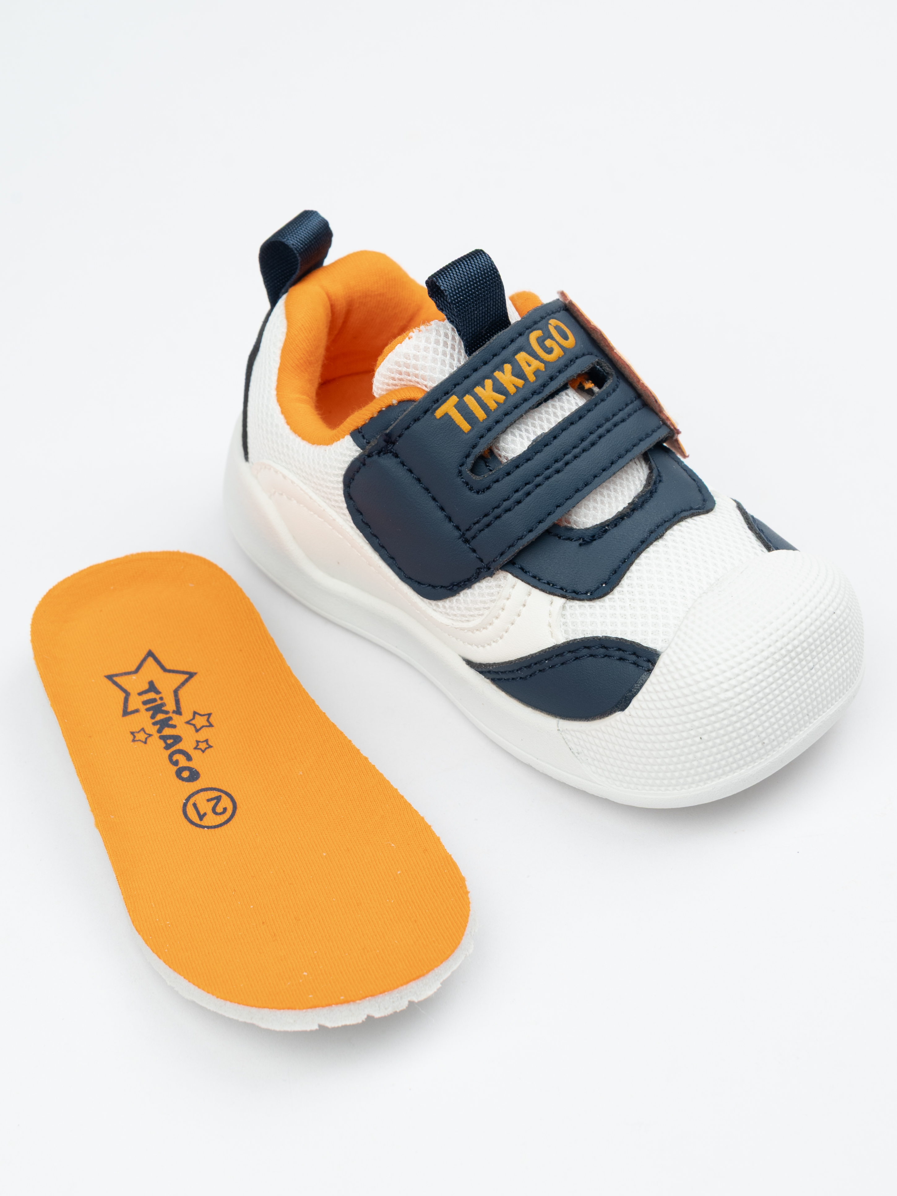 Кроссовки TikkaGo 2G09_23102_white-navy - фото 8