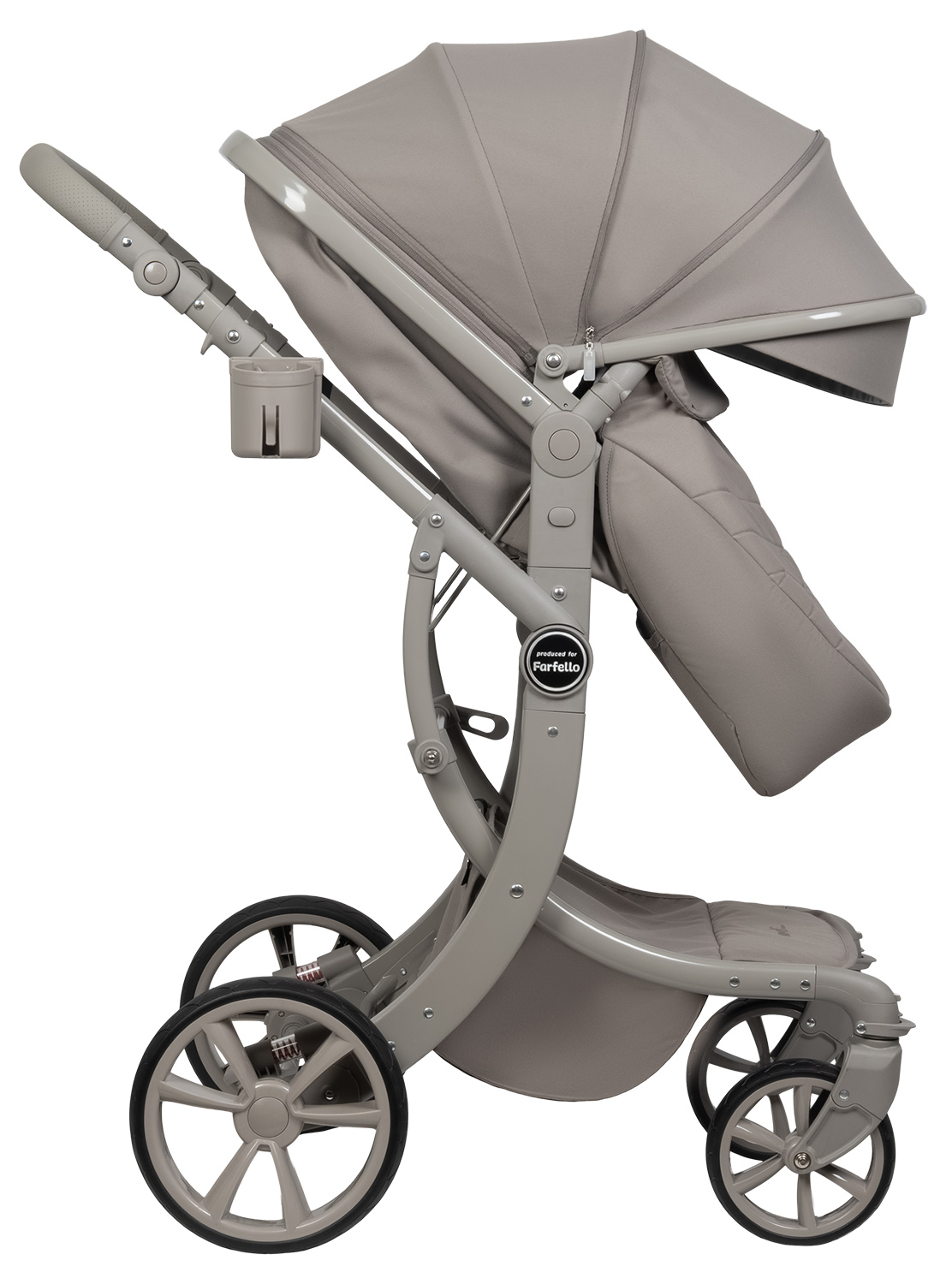 Коляска трансформер Aimile Авантюрист / Adventurer серый - фото 21