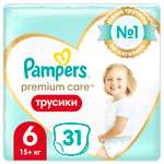 Трусики Pampers Premium Care 6 (15+ кг) 31 шт.