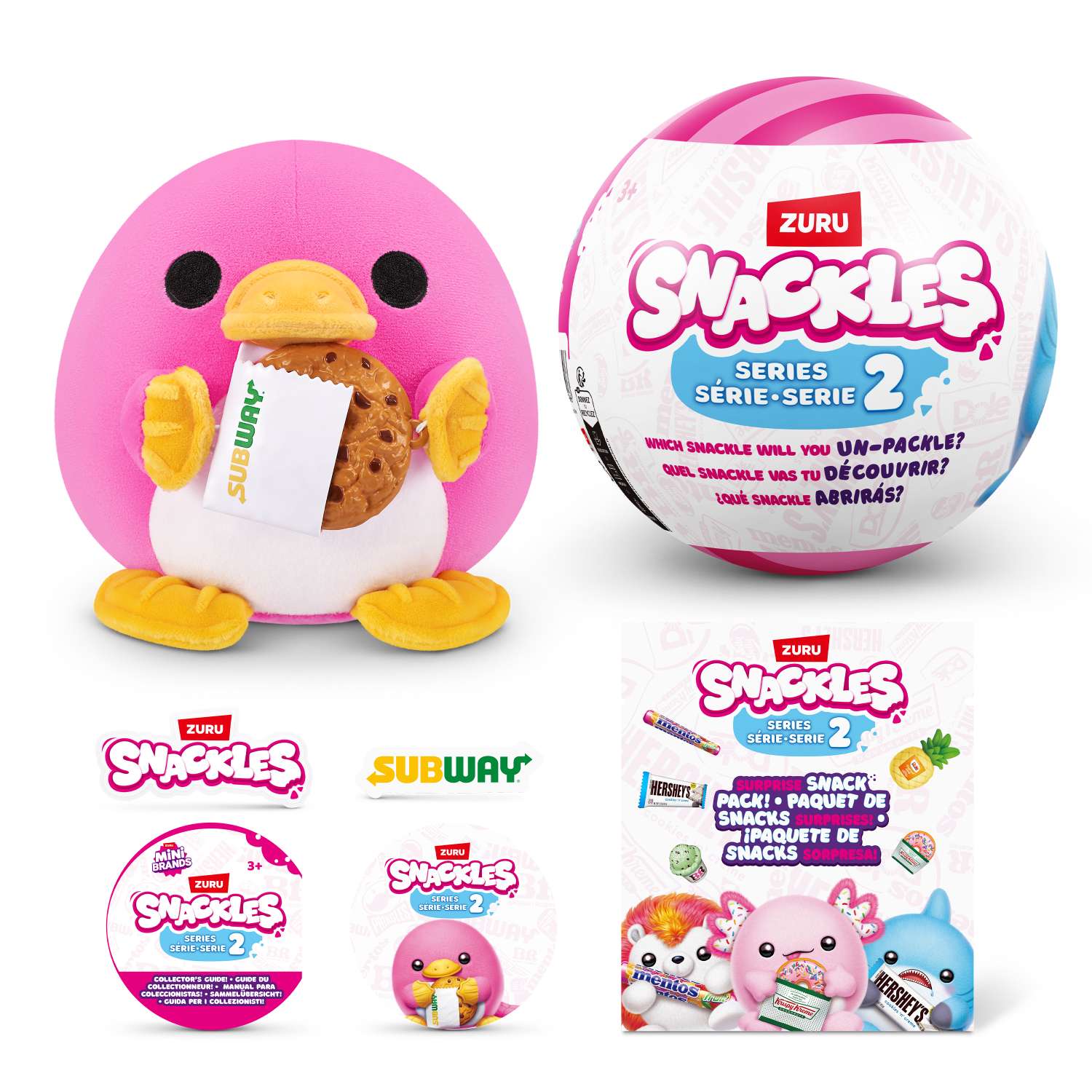 Игрушка мягкая Zuru Snackles овечка - фото 12
