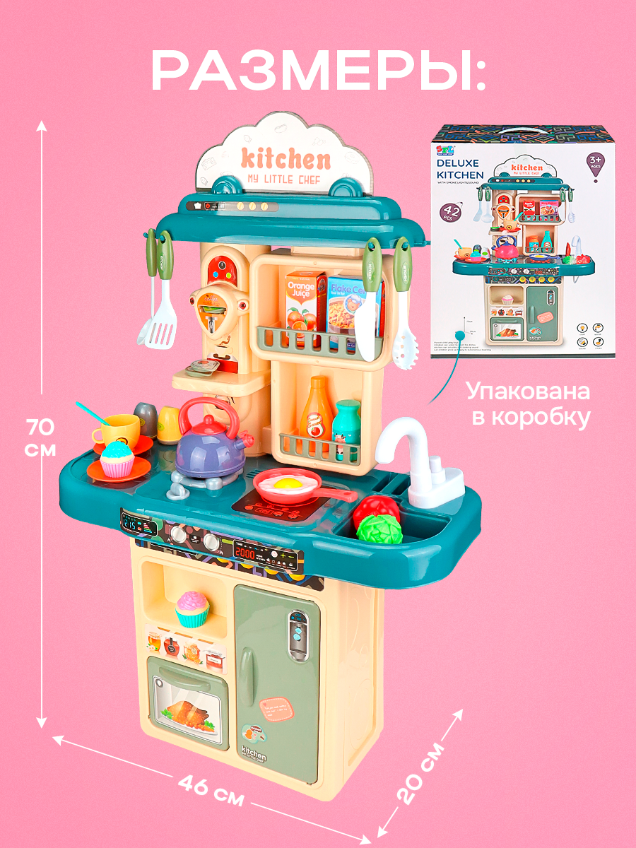 Игрушечная кухня Рыжий кот - фото 2