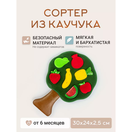Игрушка Super01 сортер Фрукты в ассортименте