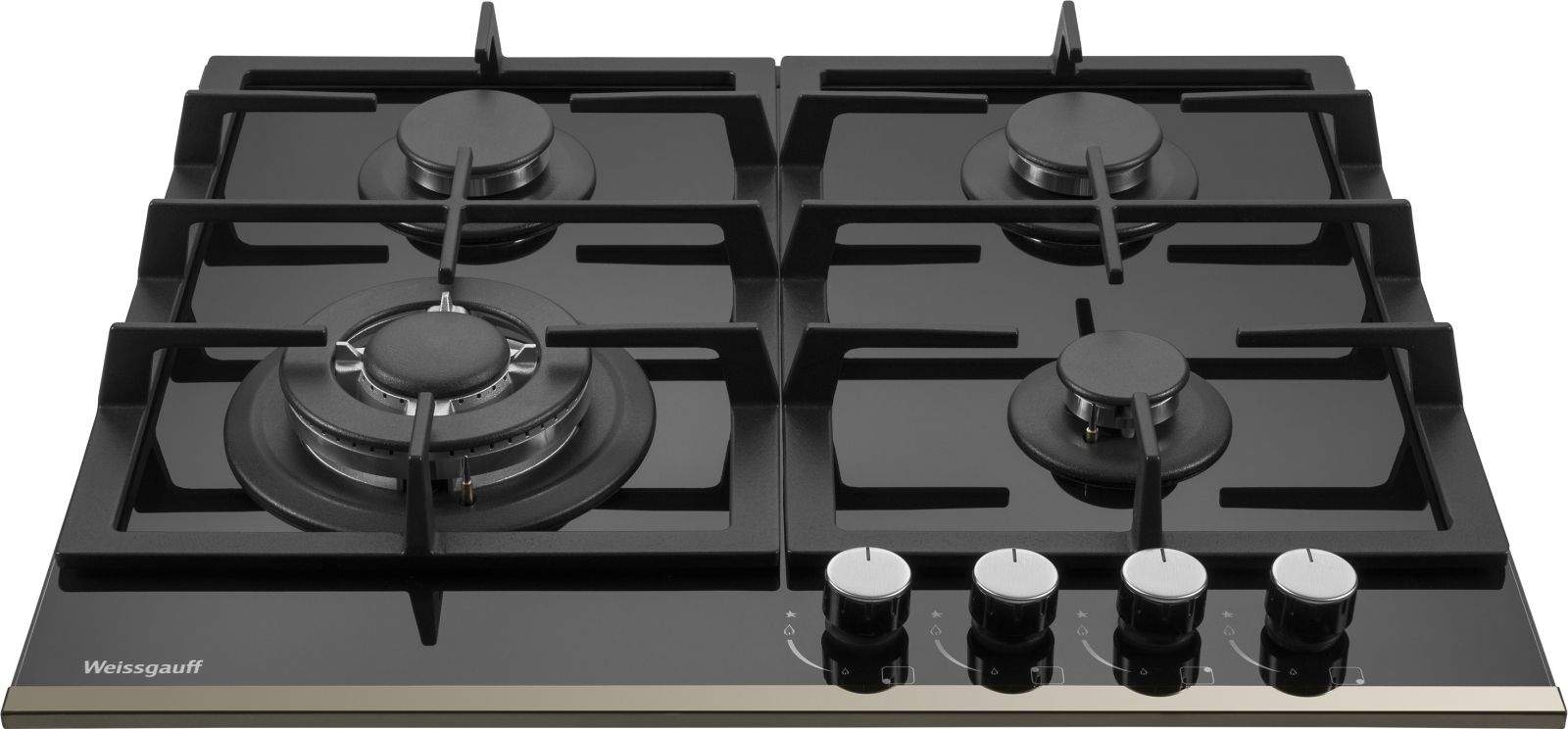 Варочная панель WEISSGAUFF Газовая панель HGG 645 BGXB - фото 11