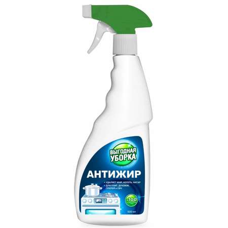 Средство чистящее ВЫГОДНАЯ УБОРКА для кухни Антижир 500мл