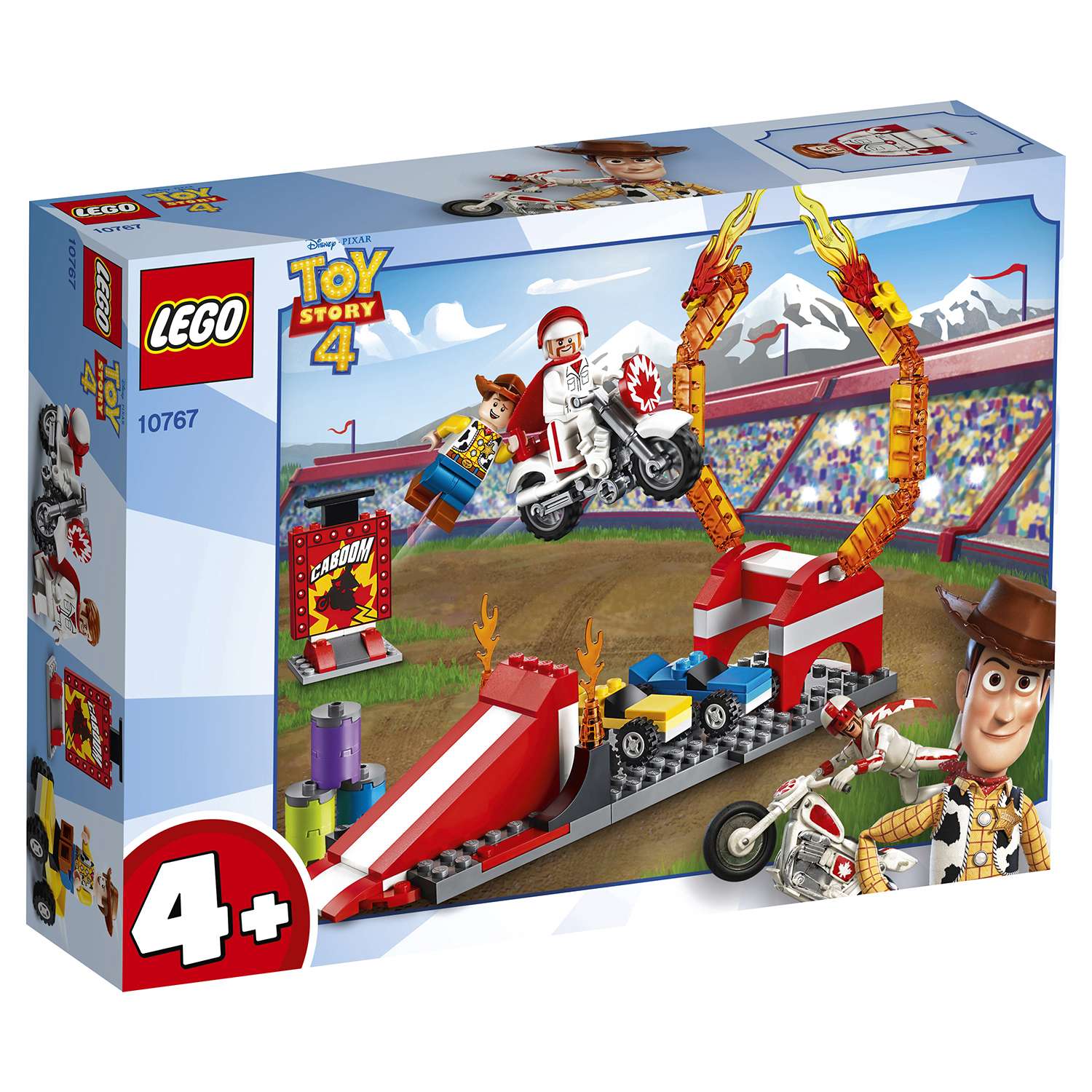 Конструктор LEGO 4+ Трюковое шоу Дюка Бубумса блочный - фото 2