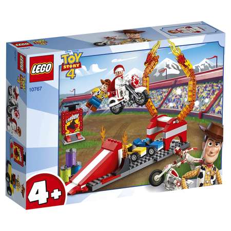 Конструктор LEGO 4+ Трюковое шоу Дюка Бубумса блочный