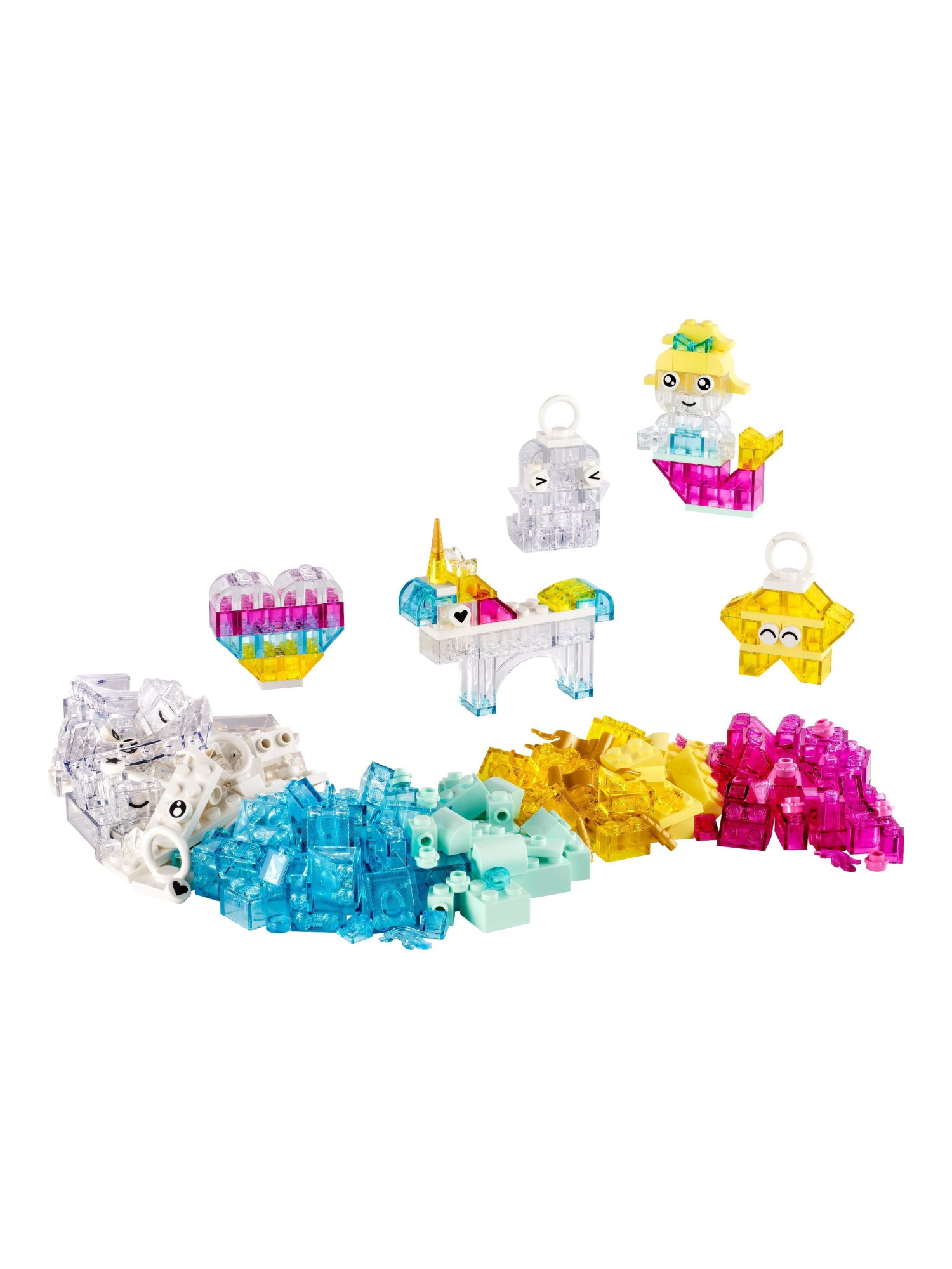 Конструктор LEGO Classic Волшебная Прозрачная Коробка 340 дет. - фото 2