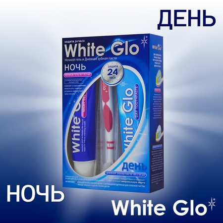 Зубная паста WHITE GLO