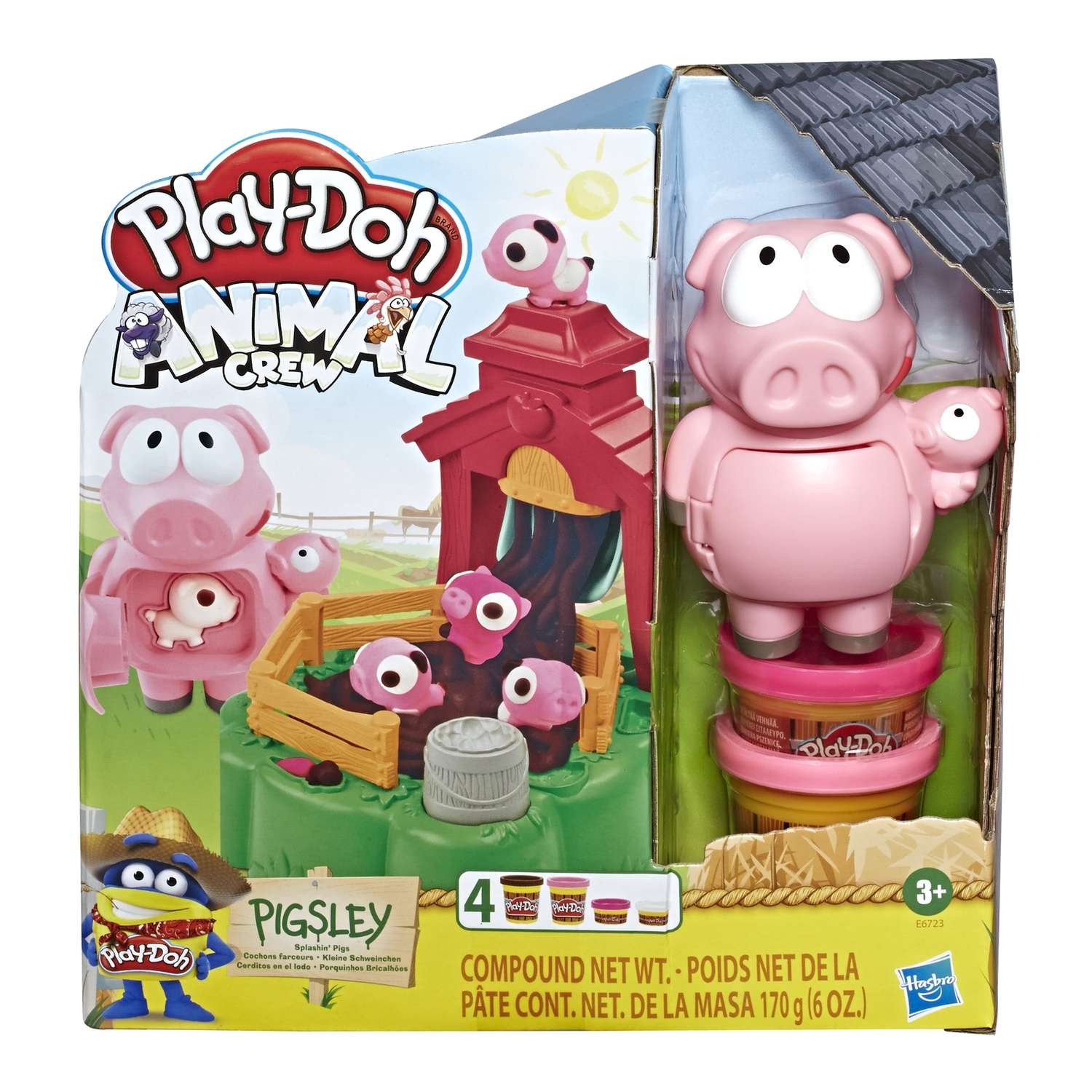 Пластилин Play-Doh Озорные поросята - фото 2