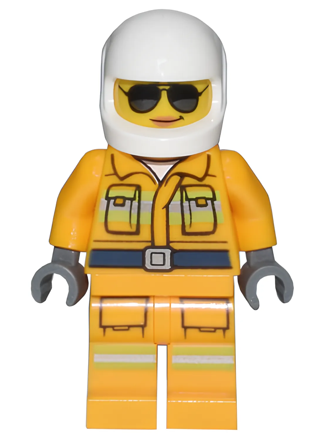 Изображение товара Фигурка LEGO City Fire с световозвращающими полосами и ярким костюмом Изображение товара Фигурка LEGO City Fire с световозвращающими полосами и ярким костюмом