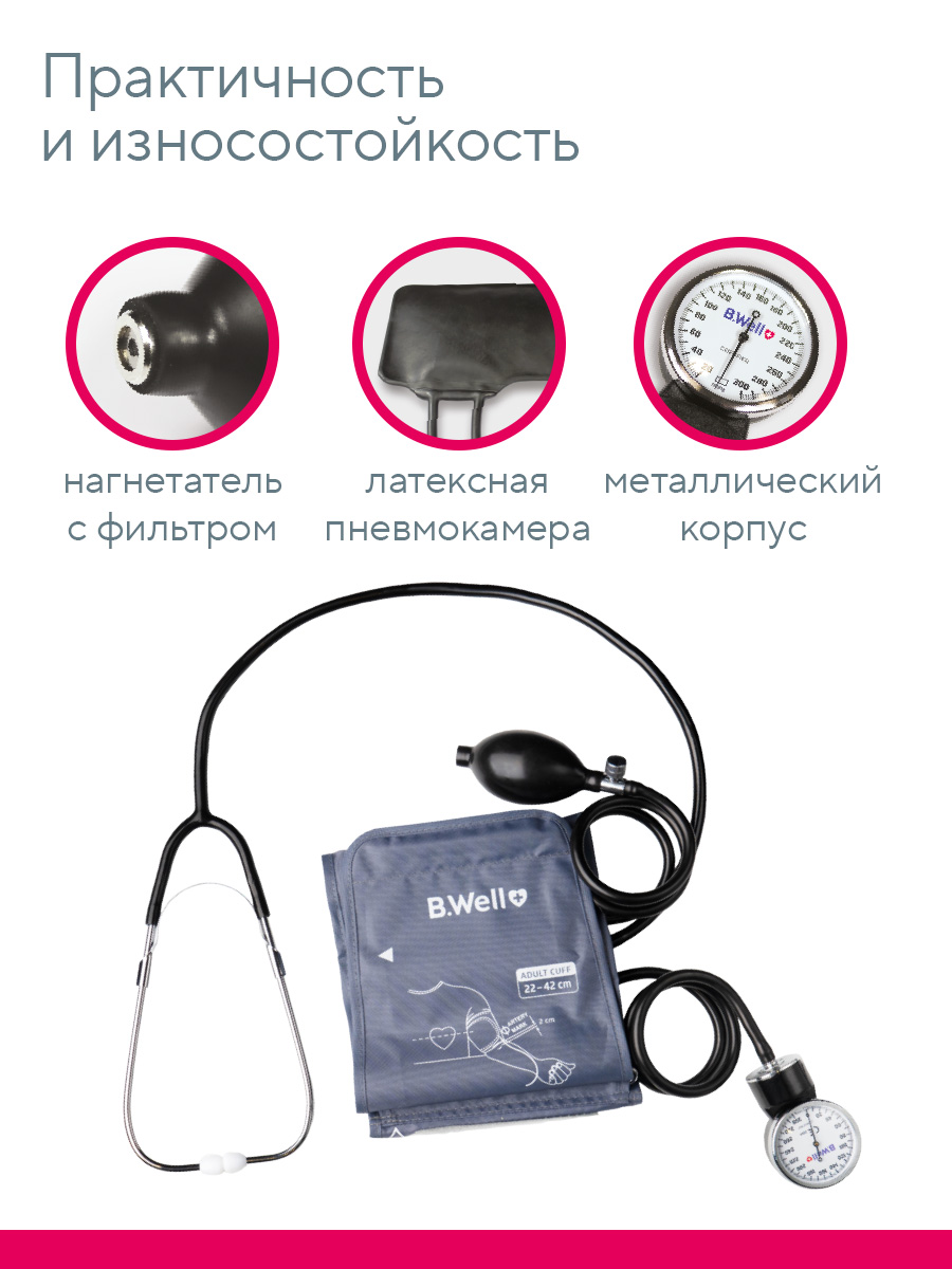 Тонометр B.Well MED-63 - фото 6