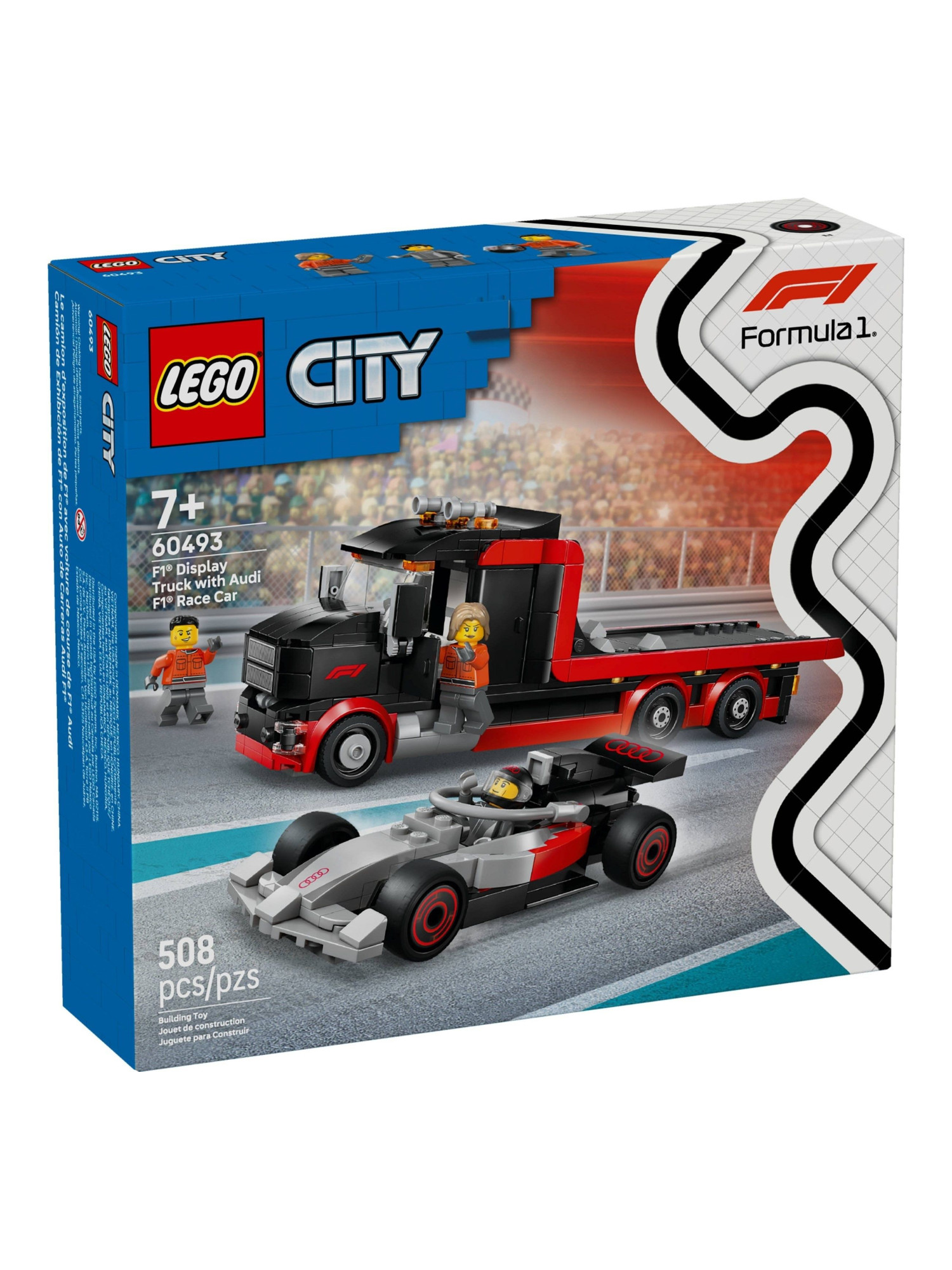 Конструктор LEGO City Грузовик-трейлер 508 дет. - фото 1