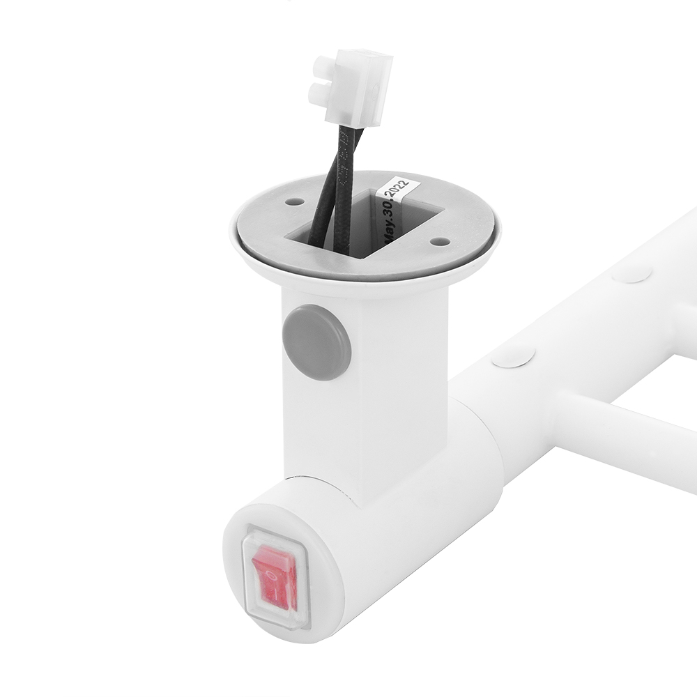 Полотенцесушитель электрический Energy U chrome G3 белый матовый - фото 4