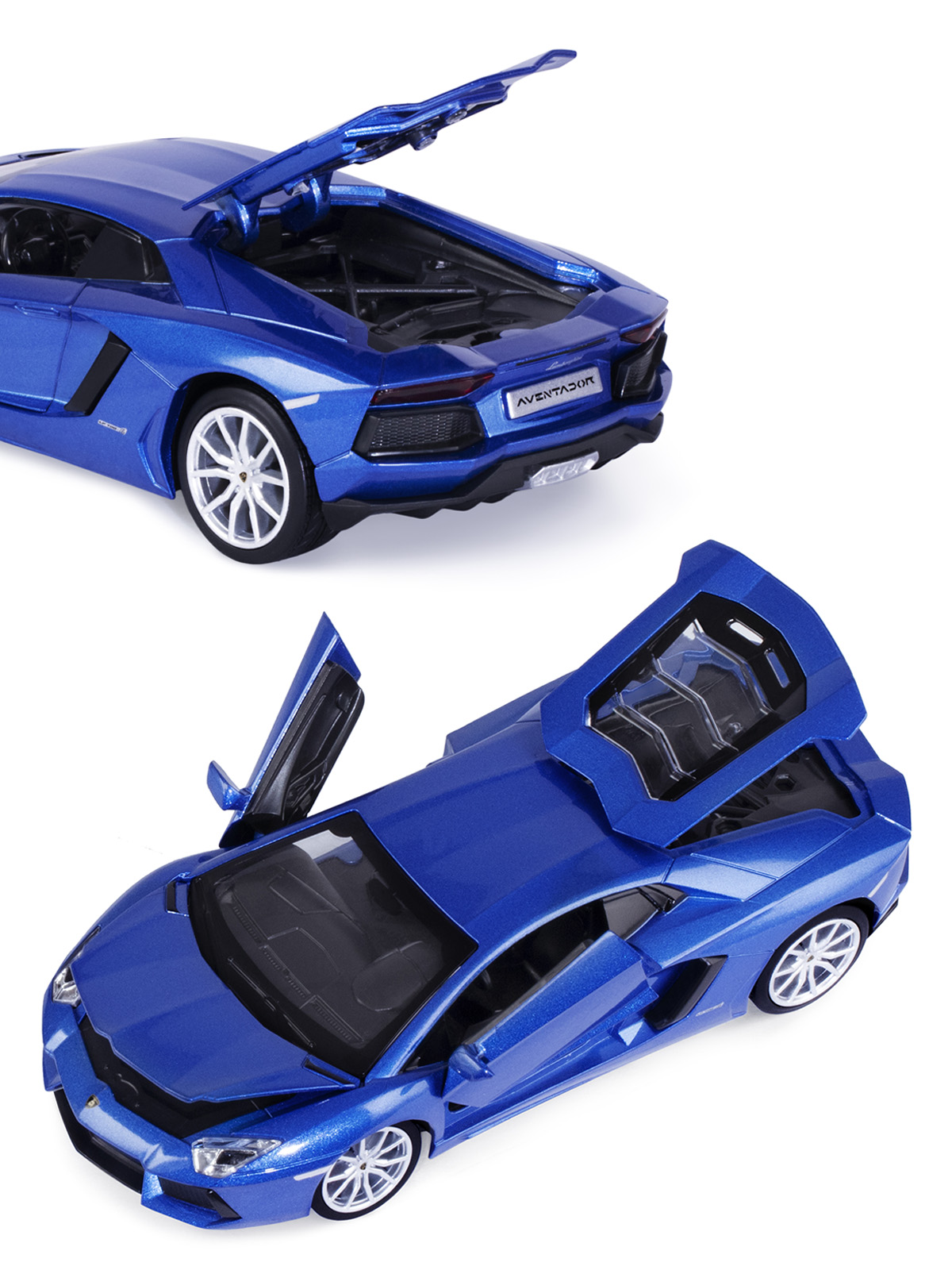 Автомобиль АВТОпанорама Lamborghini Aventador Coupe 1:24 JB1251385 - фото 10