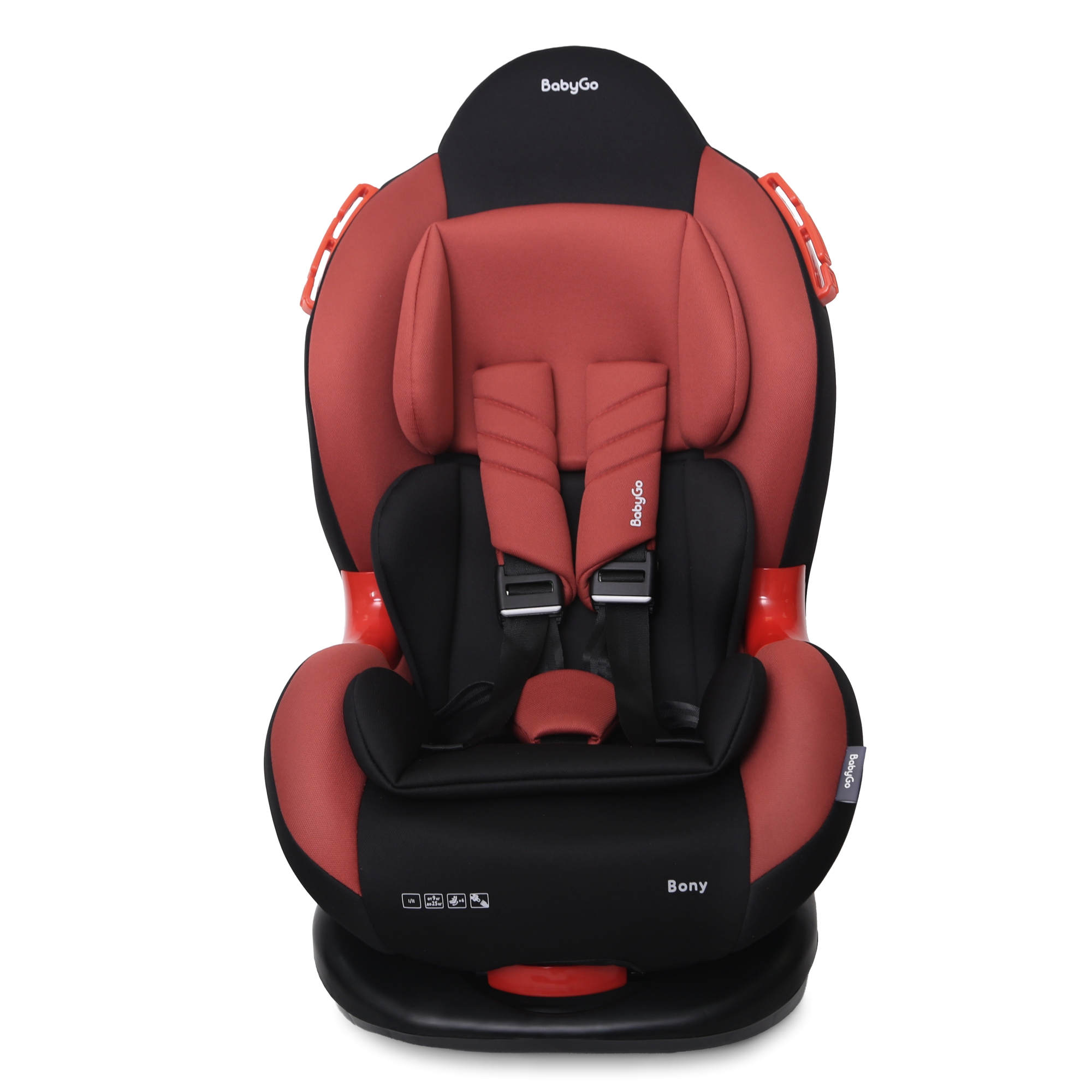 Автокресло BabyGo Bony New 1/2 (9-25 кг) оранжевый - фото 1