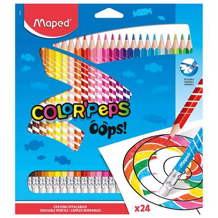 Карандаши цветные MAPED 24 шт.