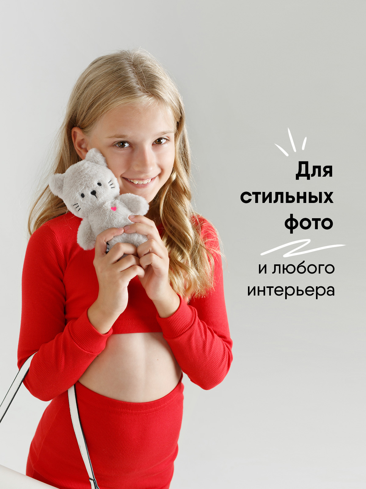 Мягкая игрушка Мякиши Кошечка Саманта - фото 6