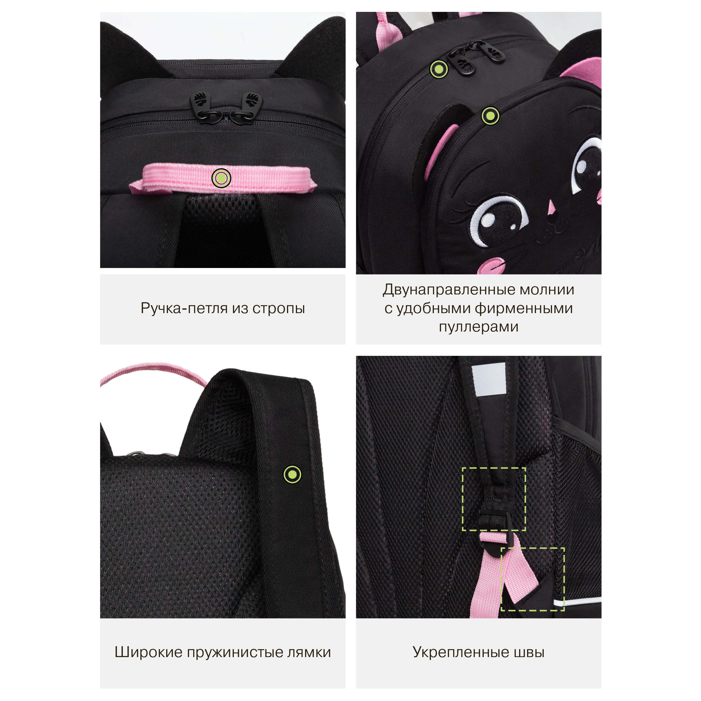 Рюкзак Grizzly для девочки - фото 11