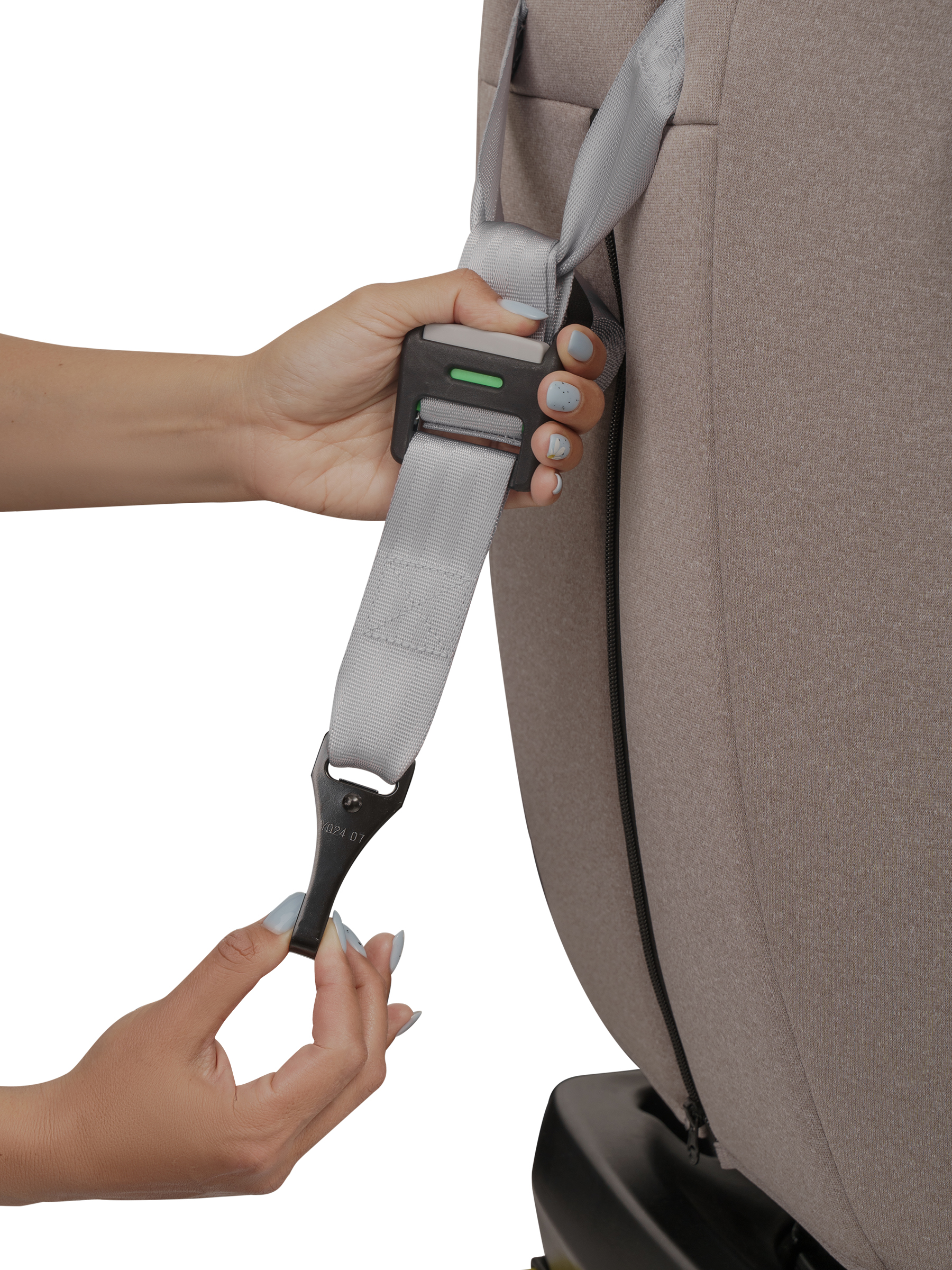 Автокресло Indigo Tourneo S Isofix 0+/1/2/3 (0-36 кг) бежевый - фото 30