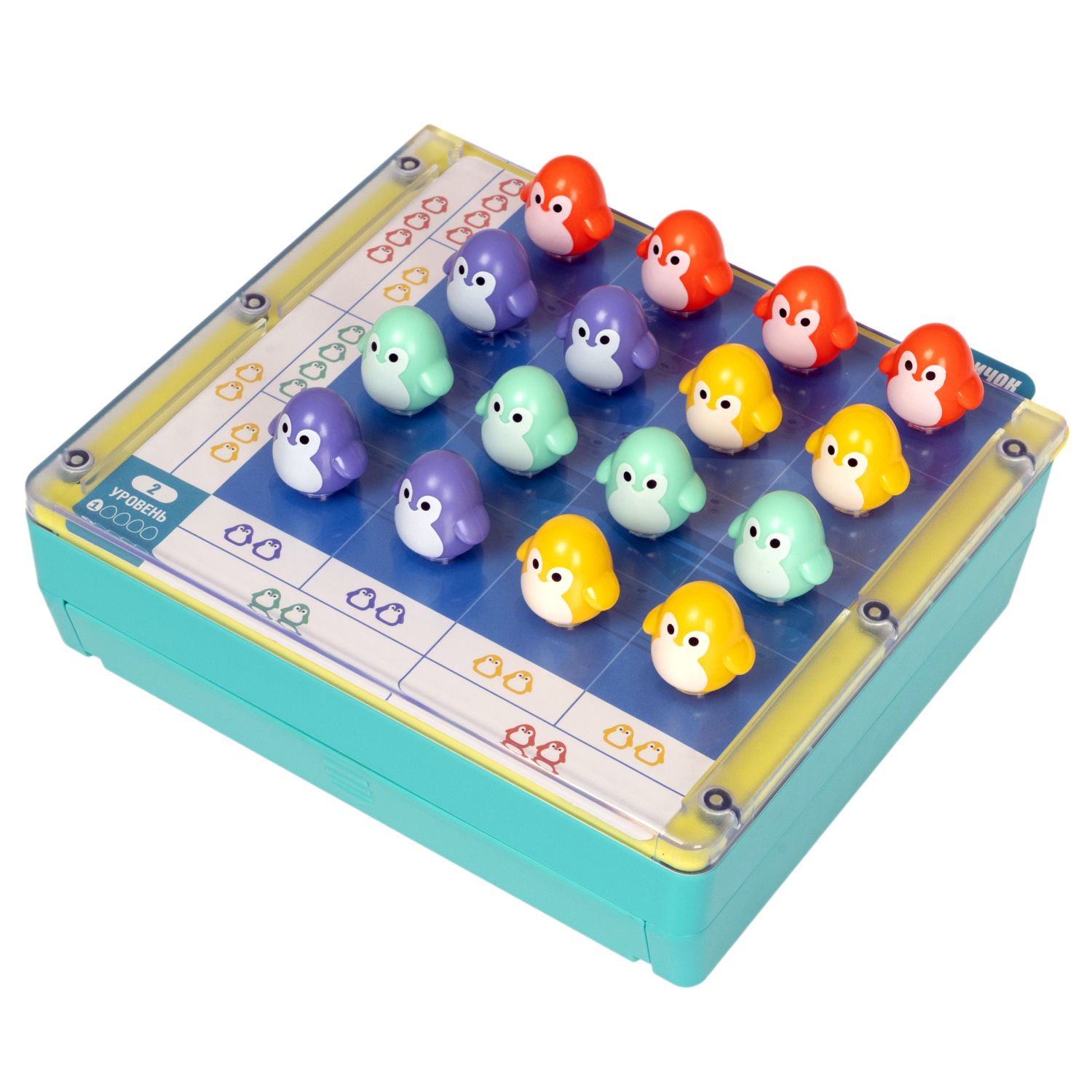 Настольная игра Bondibon Смекалочка Цветные пингвины - фото 7