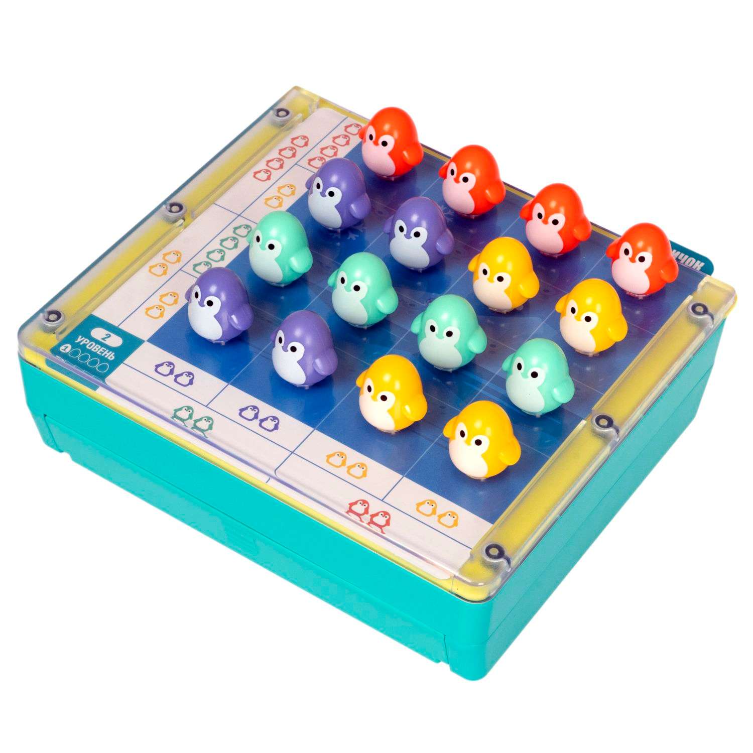 Настольная игра Bondibon Смекалочка Цветные пингвины - фото 7