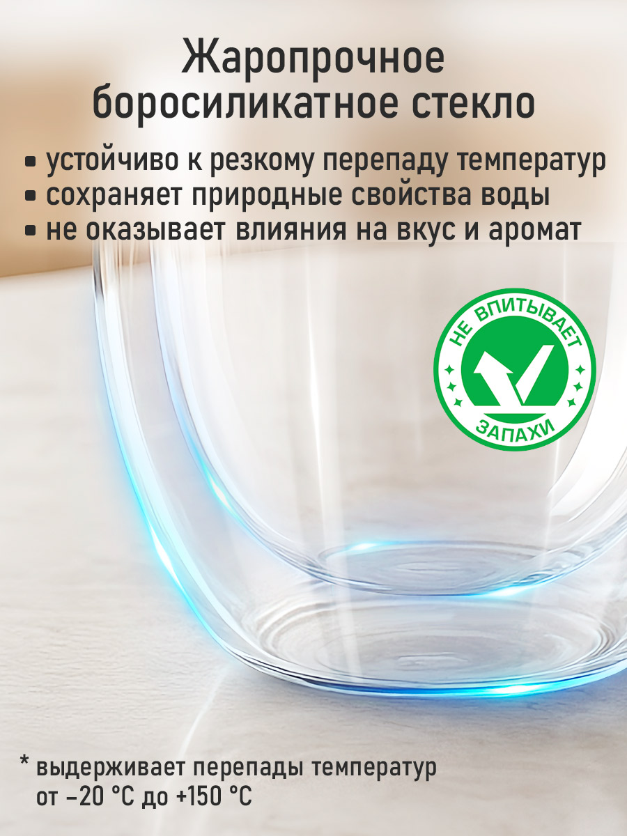 Прозрачные стаканы MARTA MT-GD3905D - фото 9