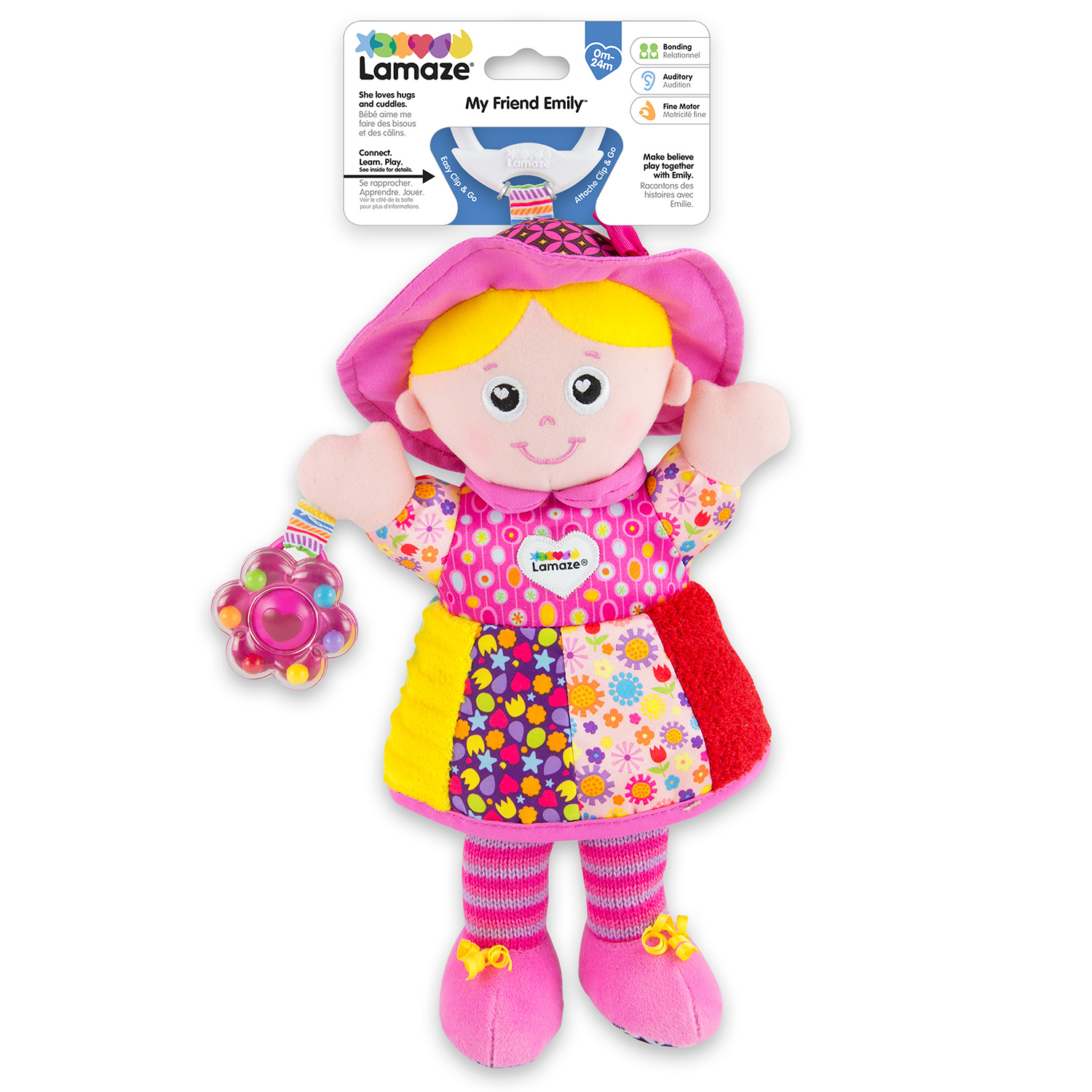 Игрушка Lamaze подвеска Кукла Эмилия - фото 1