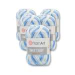 Пряжа для вязания YarnArt Sweet Baby 100 гр 300 м акрил тонкая детская 5 мотков цвет 900