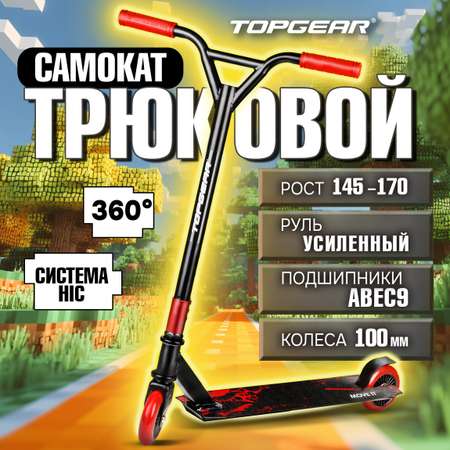 Трюковой самокат TopGear двухколесный