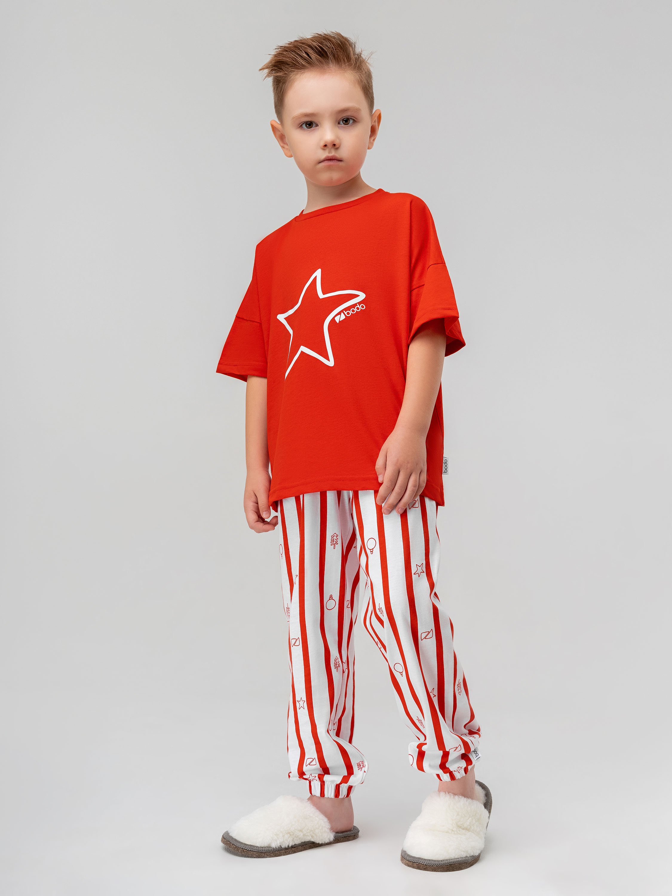Костюм Bodo 11-642MU_белый (красный) - фото 1
