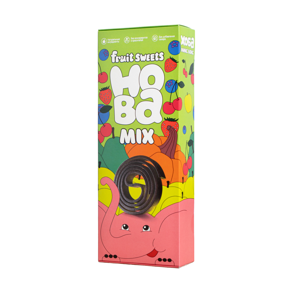 Набор фруктовых конфет ХОБА Микс бокс 360г - фото 2