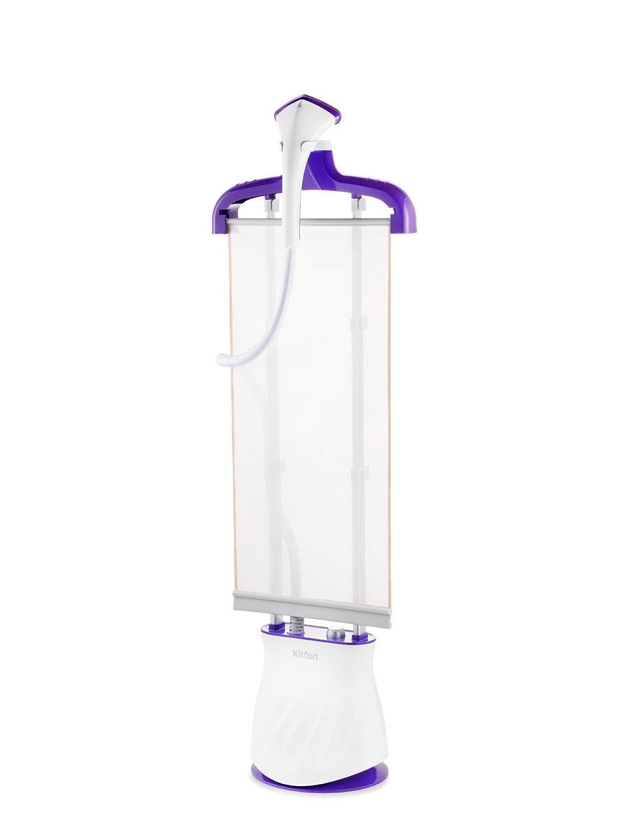 Отпариватель KITFORT КТ-9113-1 бело-фиолетовый - фото 1