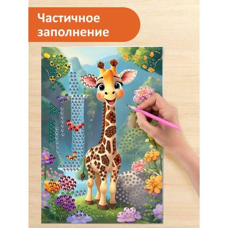 Алмазная мозаика ON TIME Жирафик