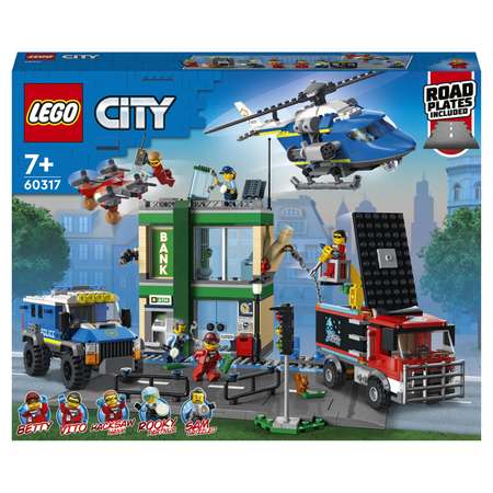 Конструктор LEGO City Police Полицейская погоня блочный