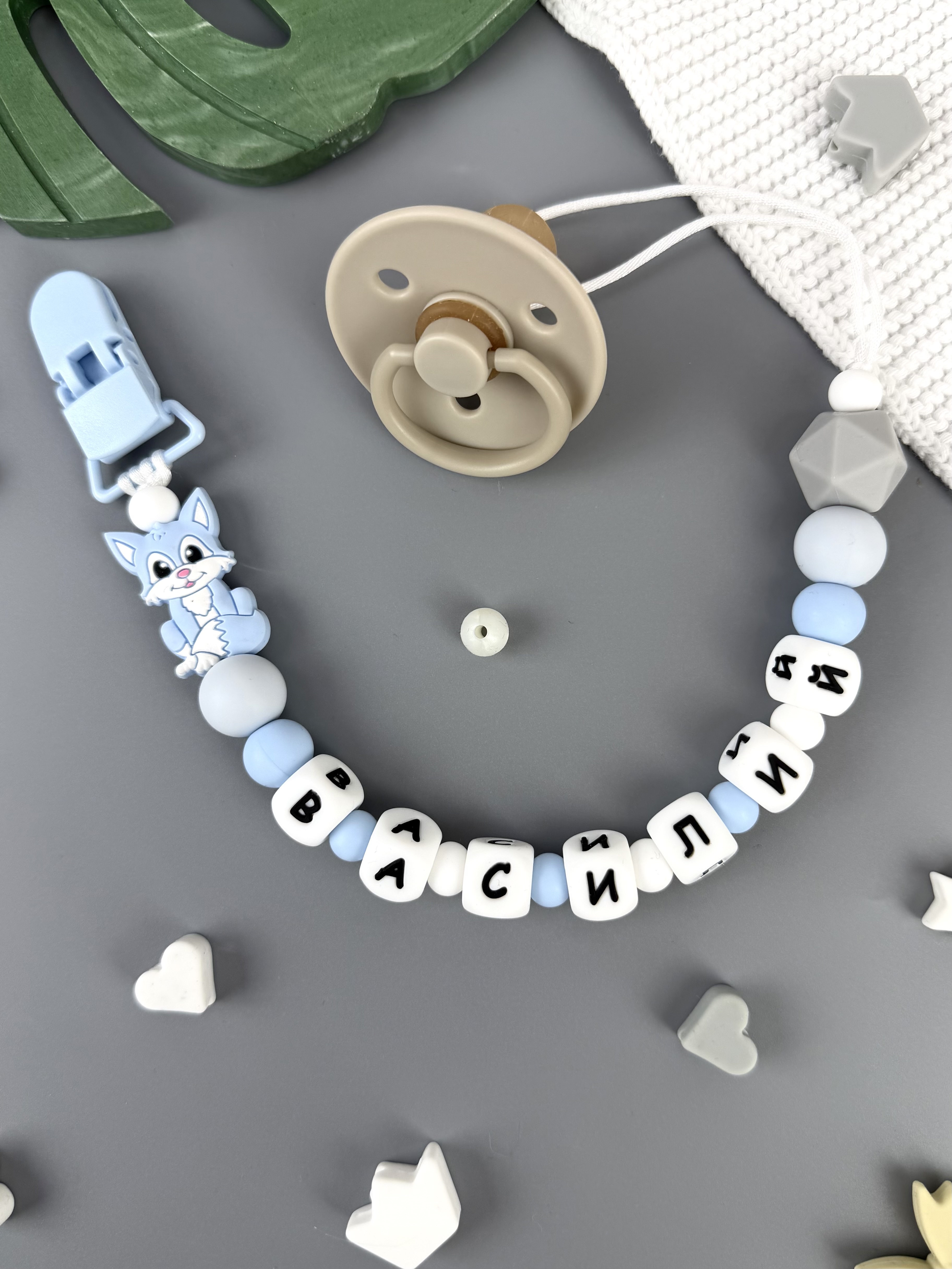 Клипса для пустышки BABY WOODS - фото 1