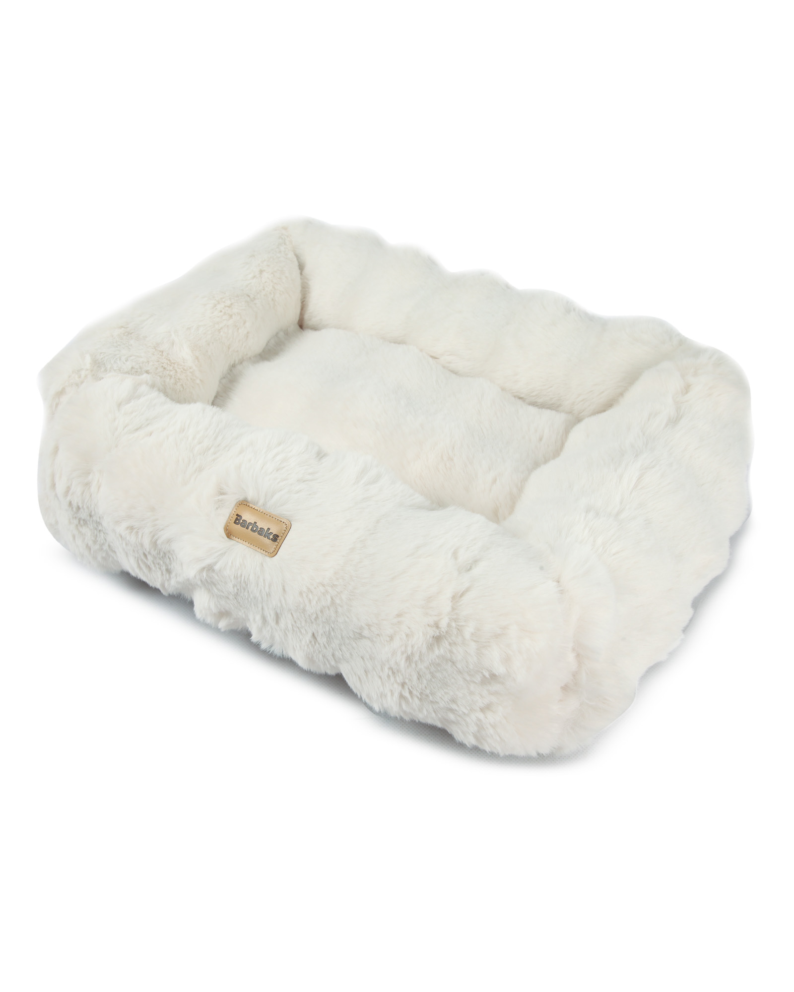 Лежанка Barbaks Пушистый снег 60*50*16см - фото 2