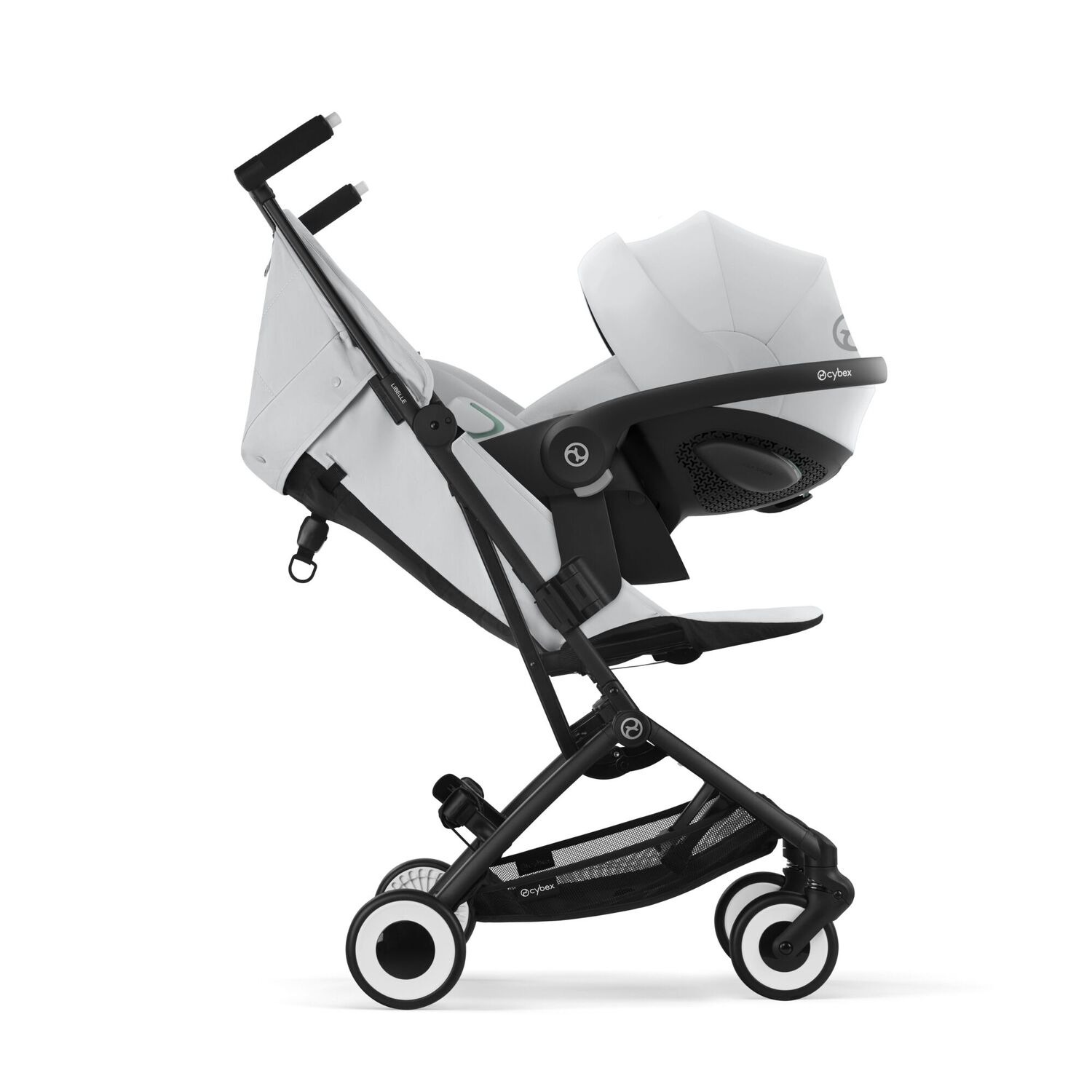 Коляска прогулочная Cybex Libelle BLK серый - фото 5