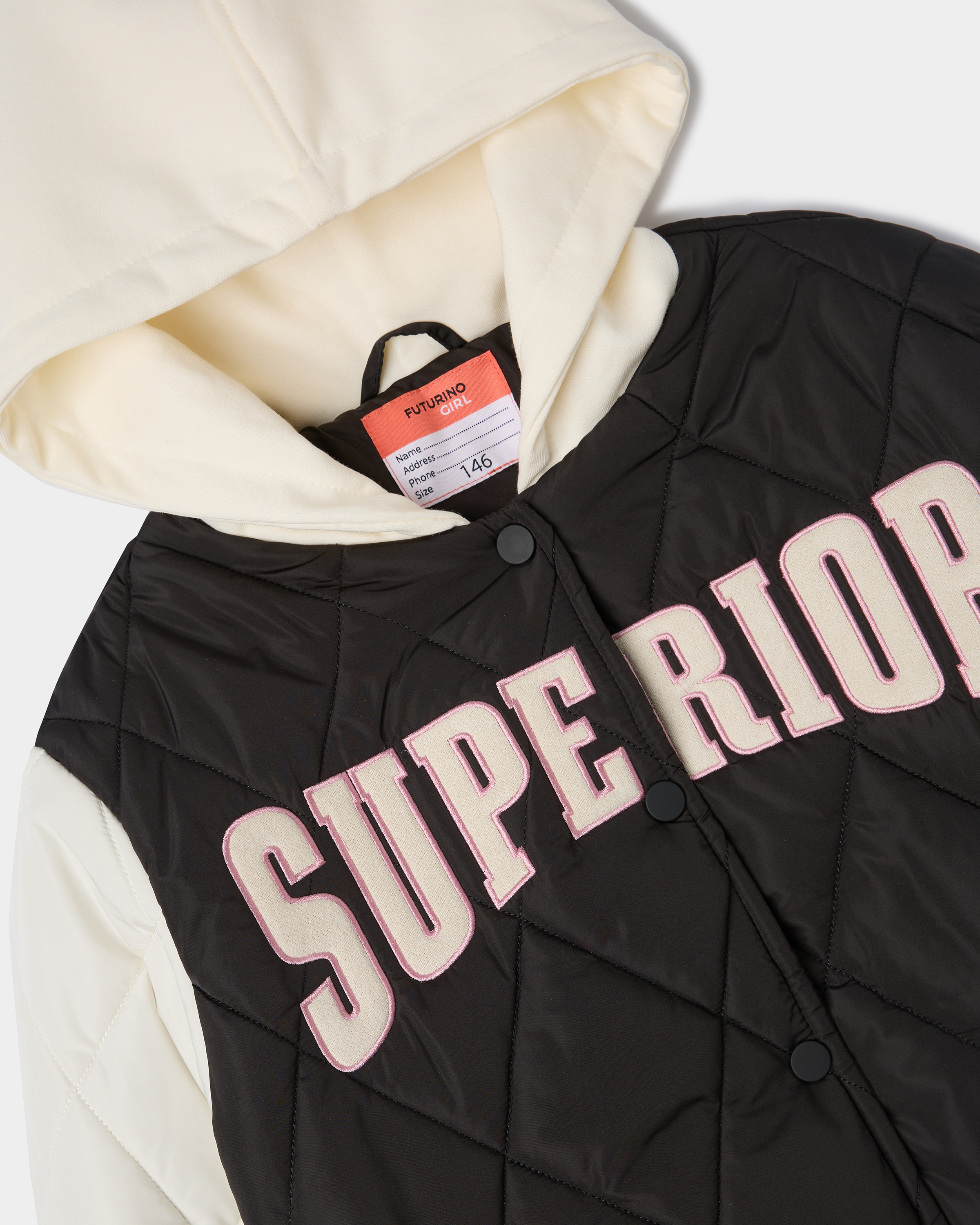 Куртка-бомбер Futurino S26FU3-G364tg-99 - фото 4