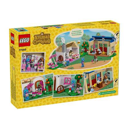 Конструктор LEGO Animal Crossing Уголок Нука и дом Рози 535 дет.