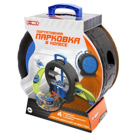 Парковка Funky Toys Полицейский участок