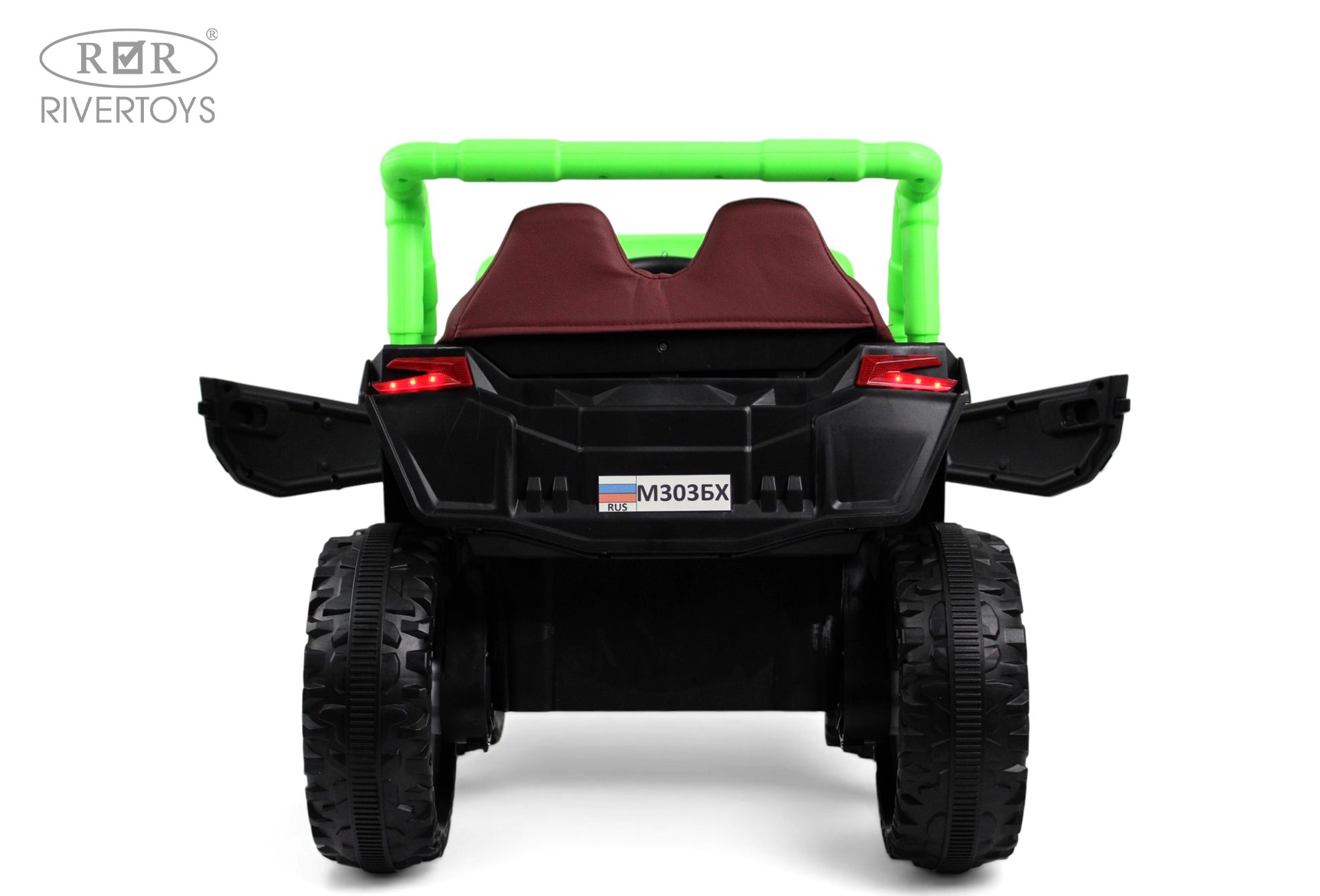 Электромобиль RIVERTOYS М303БХ-GREEN С пультом ДУ - фото 18